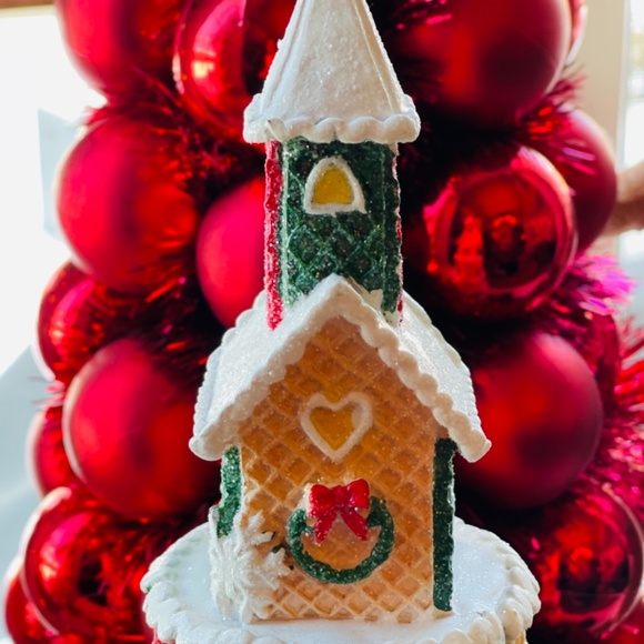 COPY - Gingerbread Sugar Castle 16” - Picture 3 of 6